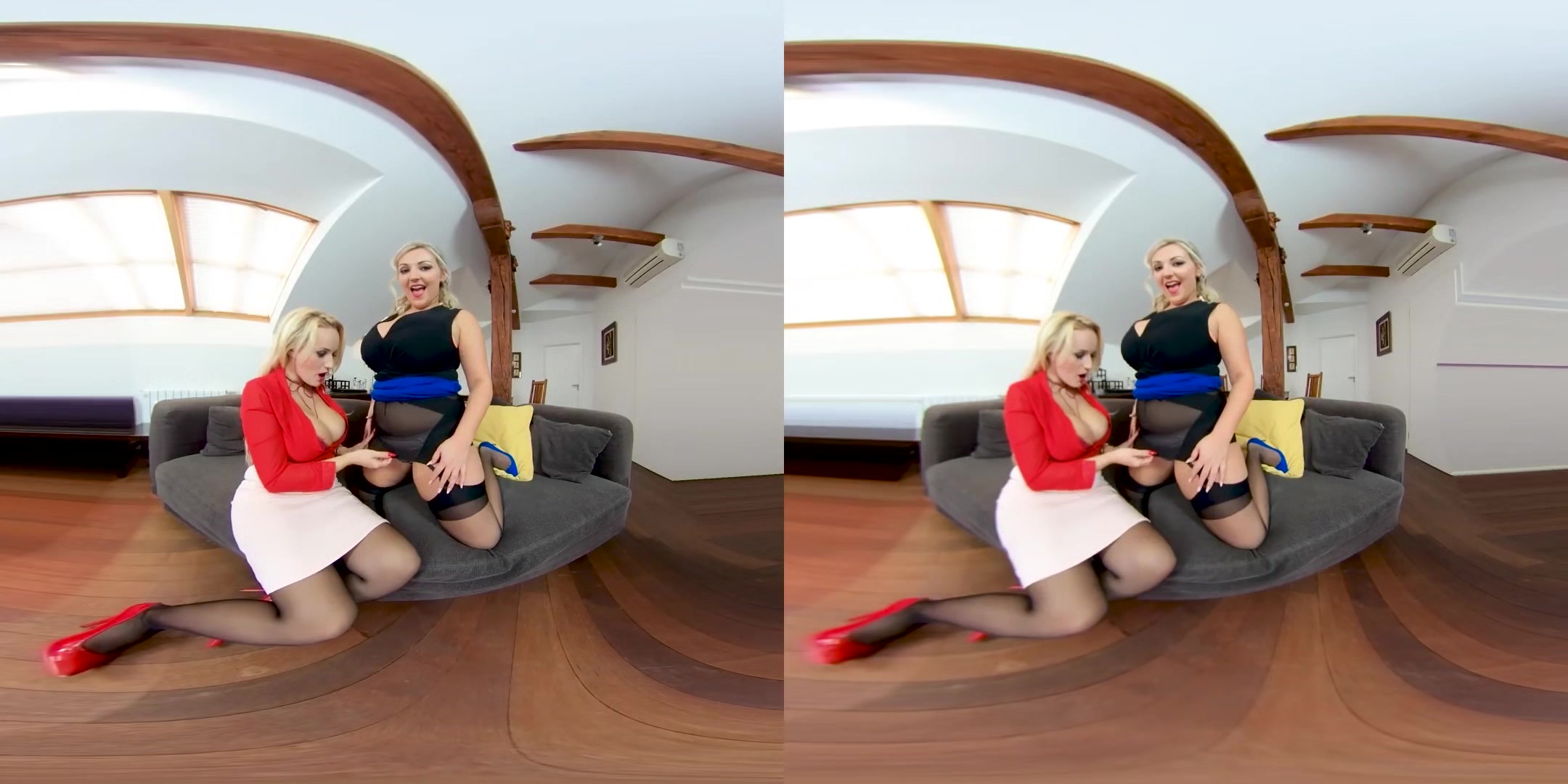 Pantylines are so sexy starring Krystal Swift and Angel Wicky