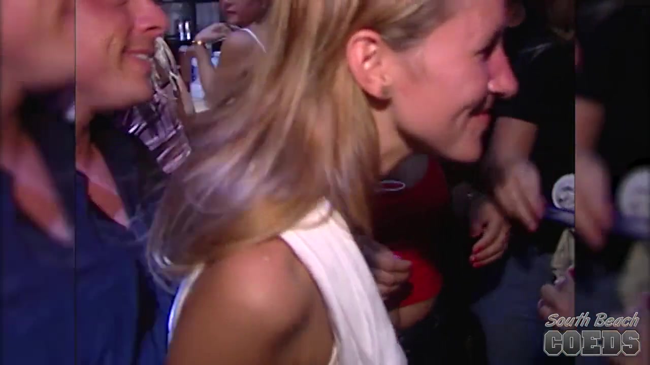 Various Party Girls Flashing Their Tits and Pussies - SouthBeachCoeds
