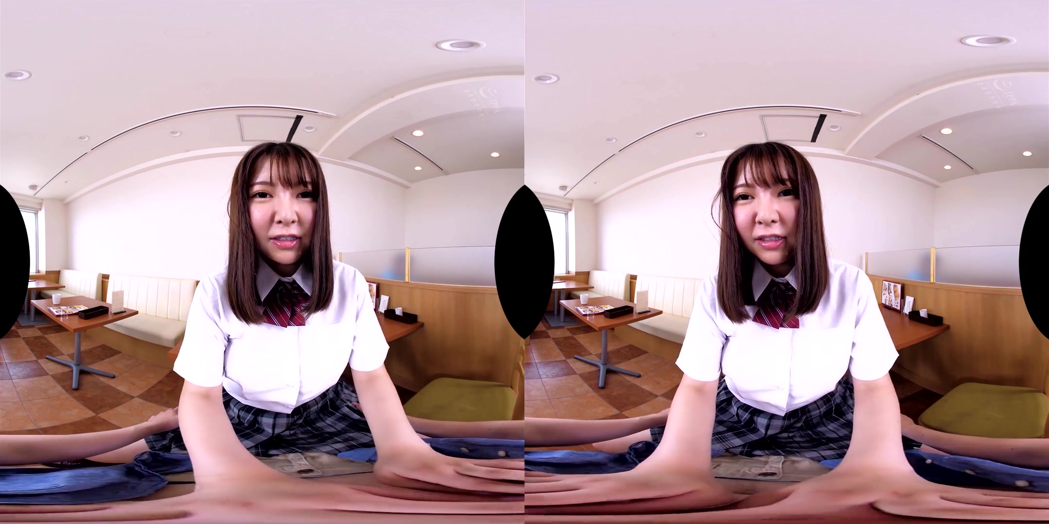 H-Cup Plump Body in a Uniform 1 - Thick Asian Public Sex