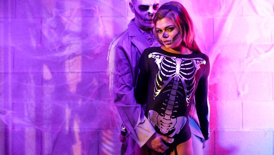 Destiny Cruz in Zombie Halloween