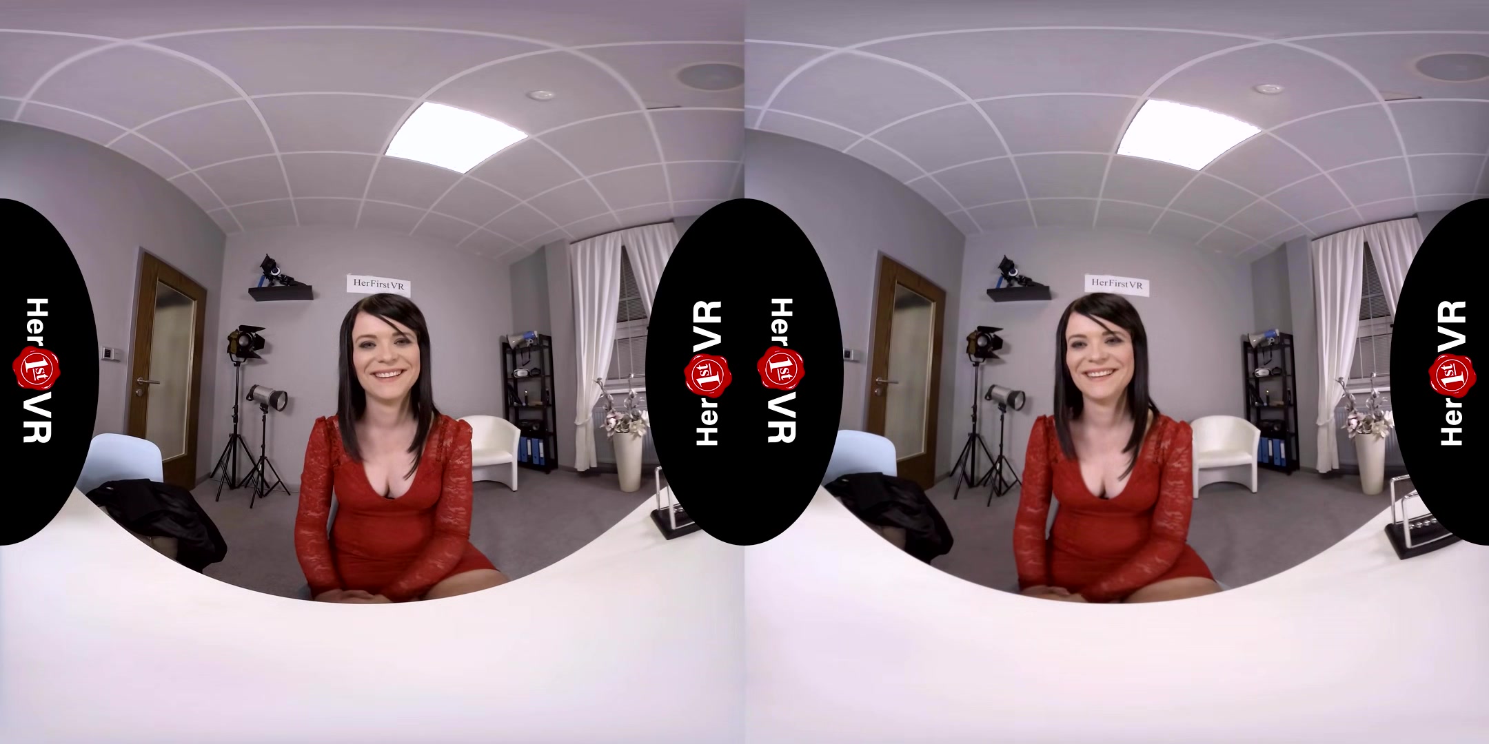 Lena King - First Vr Casting; Pale Brunette Casting