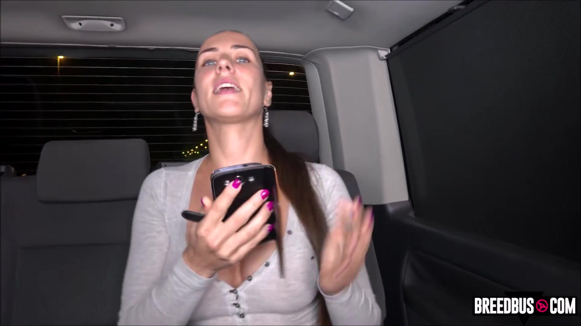 Mea Melona and Wendy Moon Fuck on the Breedbus - Breedbus