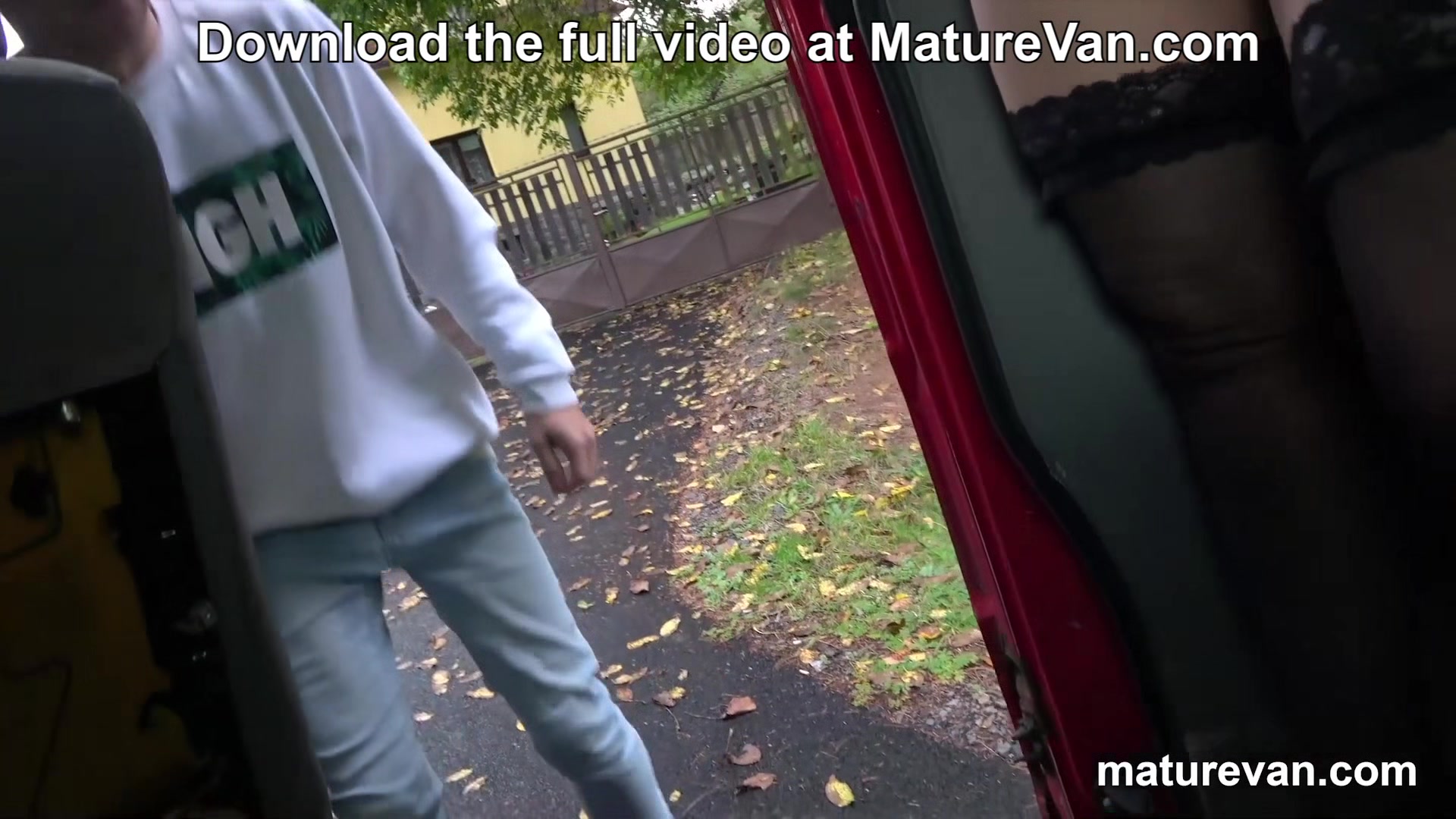 Poor Little Guy! 2 Grannies Fuck his Brains Out for MatureVan