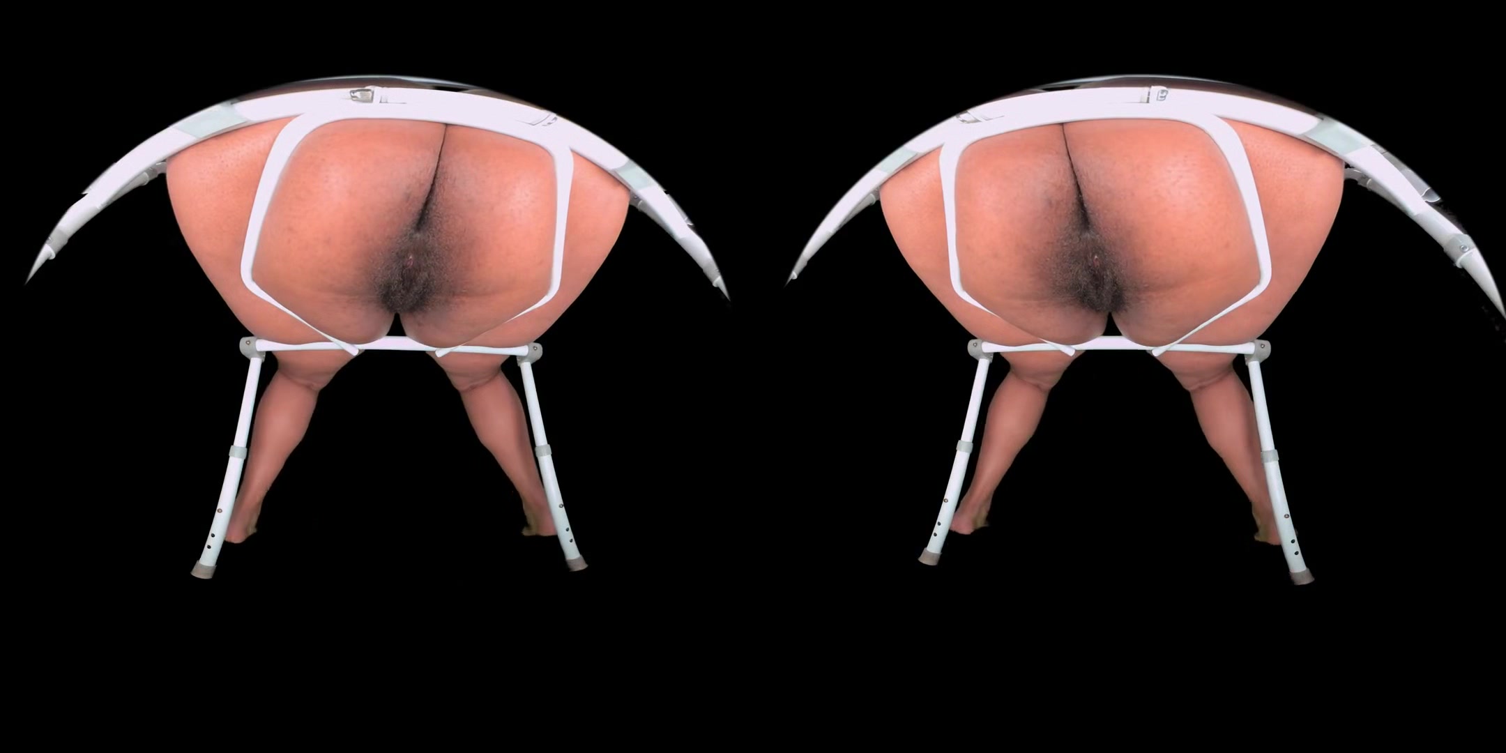 In Yo' Face! Vol. 9 - Hairy Ebony Spreading & Gaping [RE-MASTERED