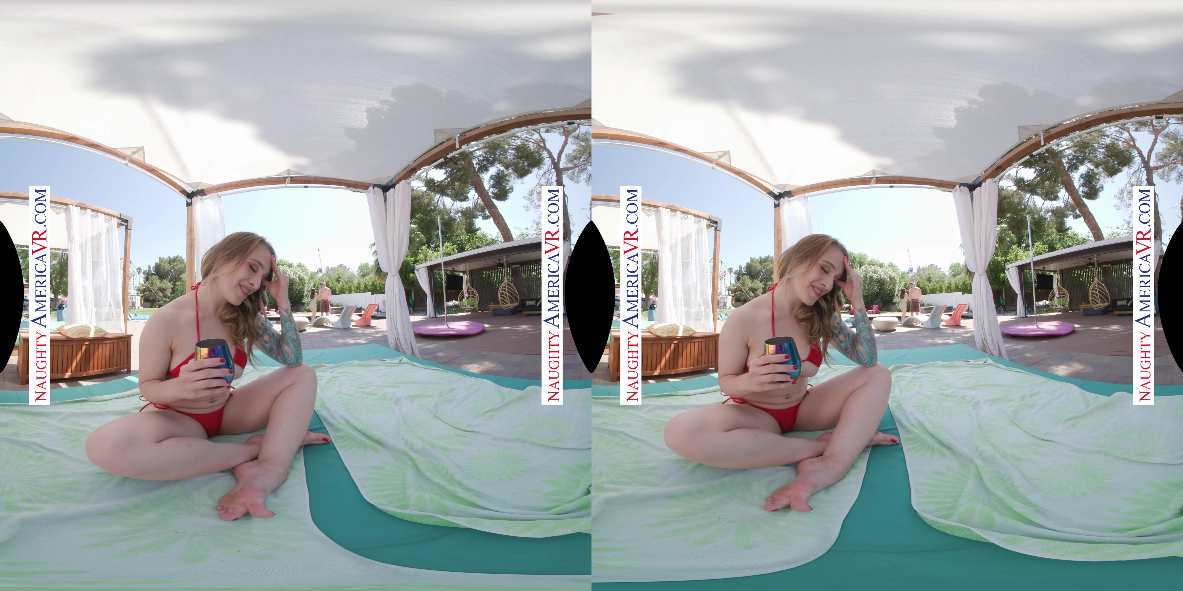 Summer fucking by the pool with Penelope Kay & Sonny McKinley