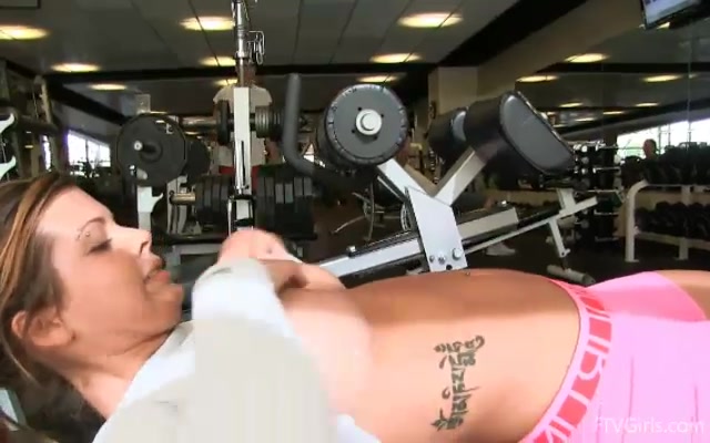 Keisha Big Breasted Workout - FTVGirls