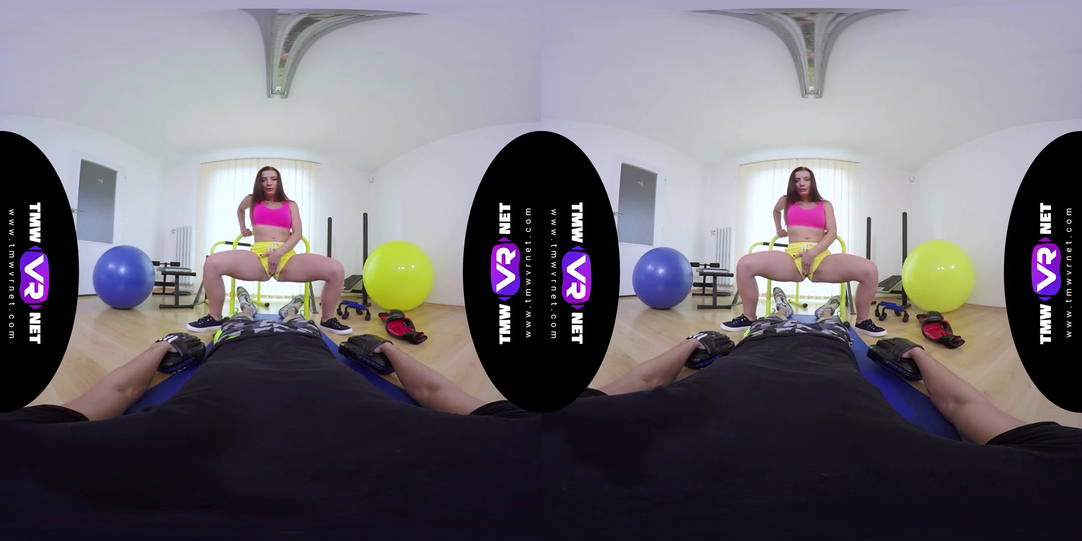 Therese Bizarre in Deep-Throat Blowjob And Fuck From A Hot Fitness - TmwVRNet