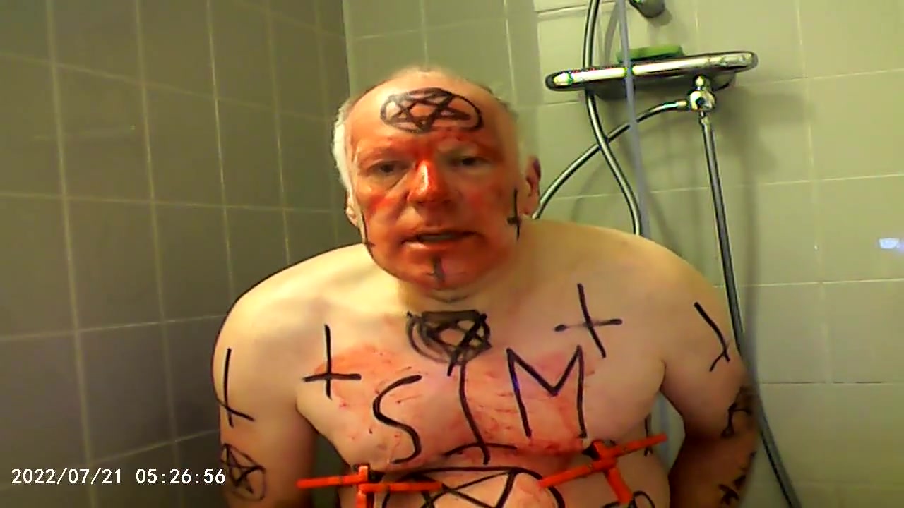 Satan Slave Takes Extreme Enema Treatment