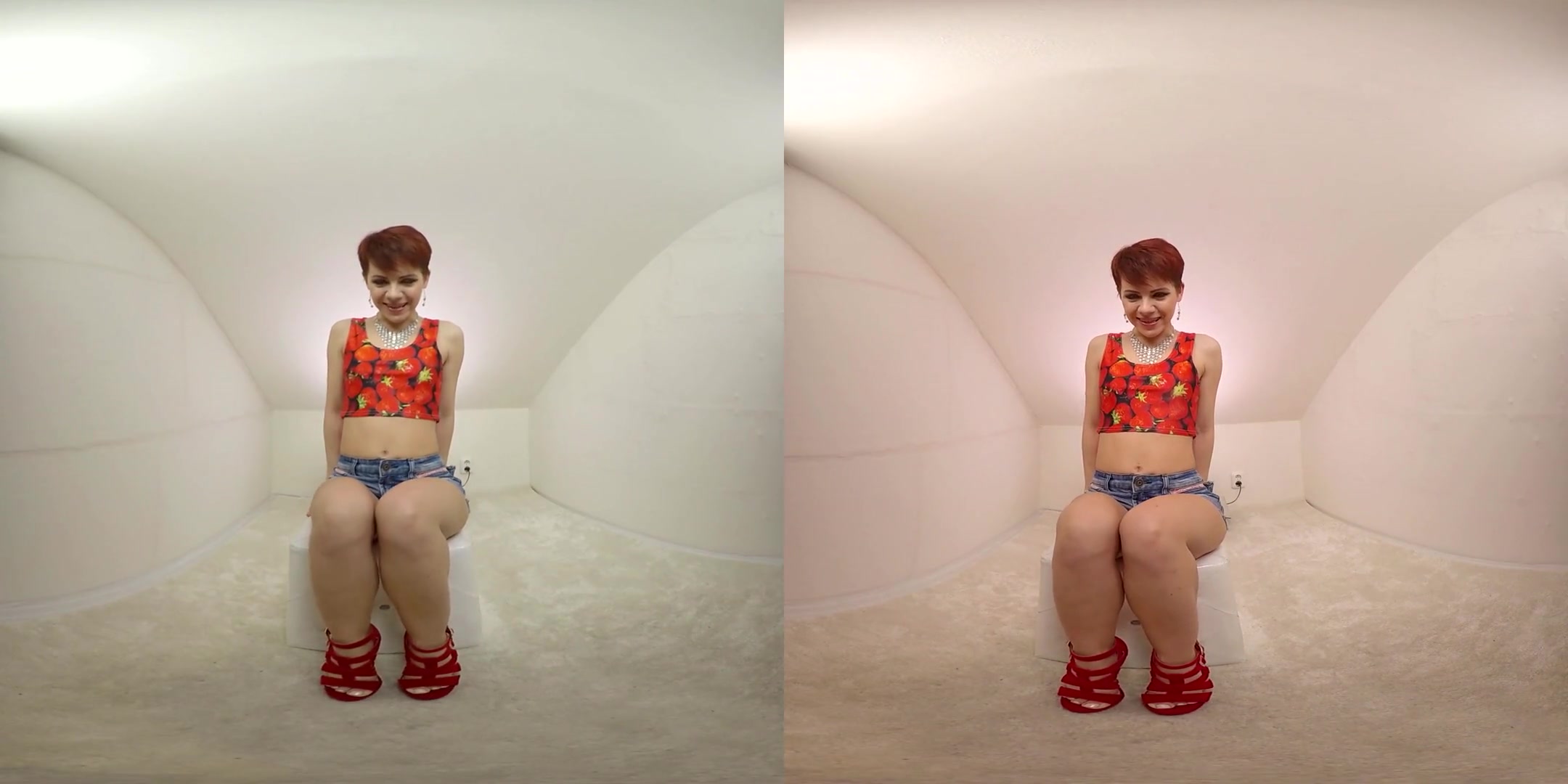 Sasha Zima in Petite Sasha Zima Toying - BravoModelsMedia