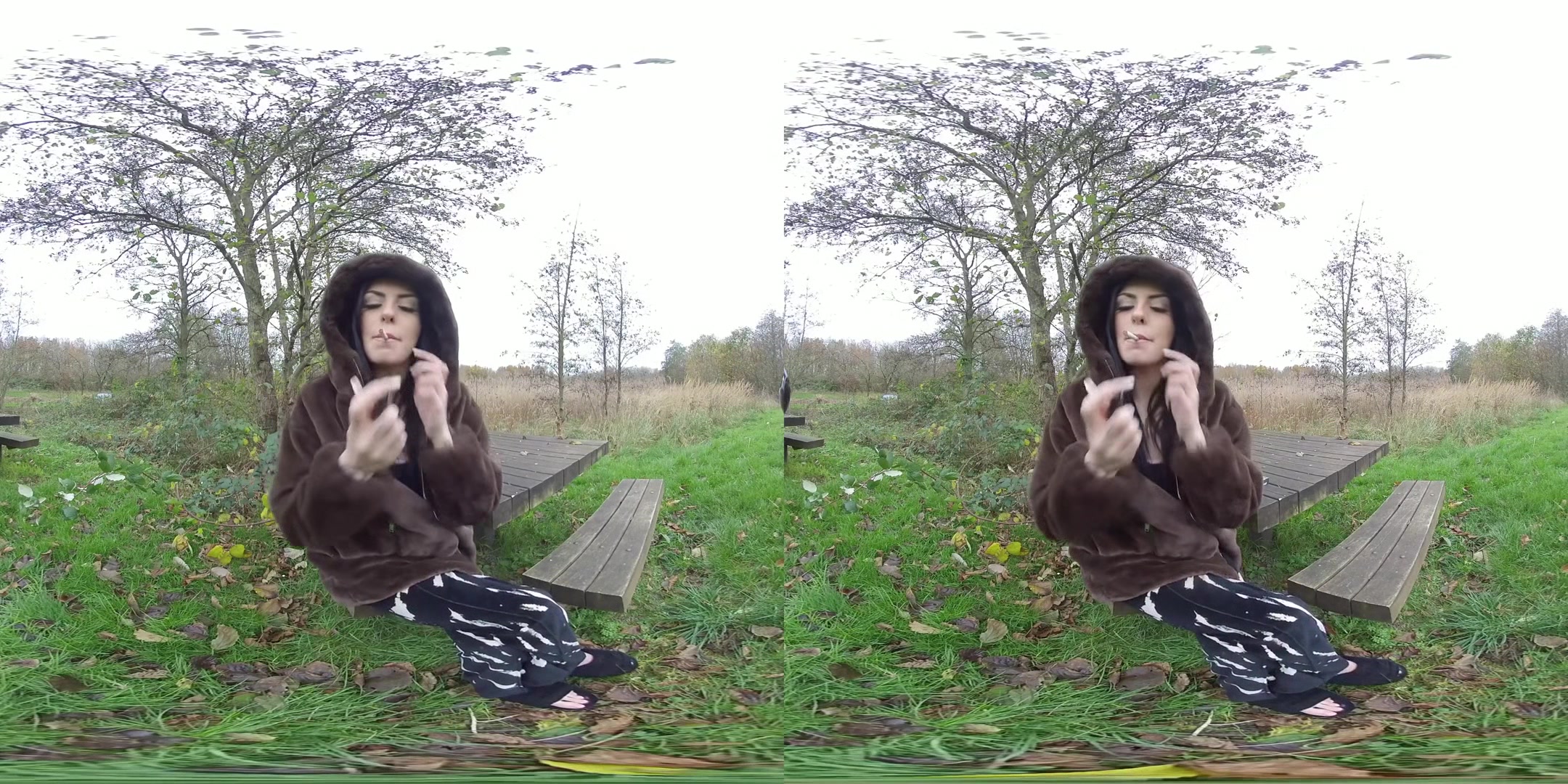 Shay London - British Summer; Alt-Girl Smoking Tease Softcore
