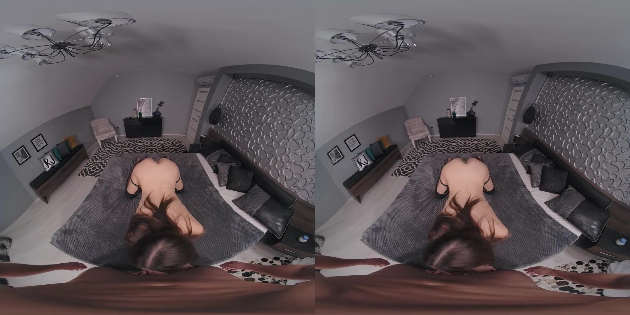 Teach Me Anal 7 - Gorgeous Pornstar in Lingerie POV VR Porn