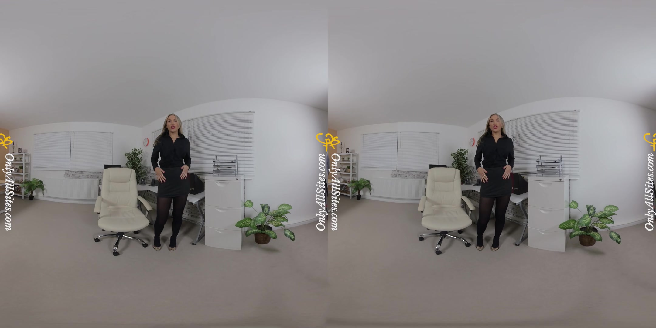 Blondie Rose - Sexy Secretary - OnlyTease