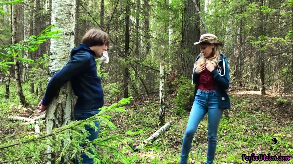 Stranger Arouses, Sucks And Fucks Hard In The Forest