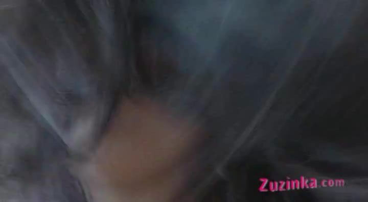 Amateur czech Zuzinka fucks huge dick