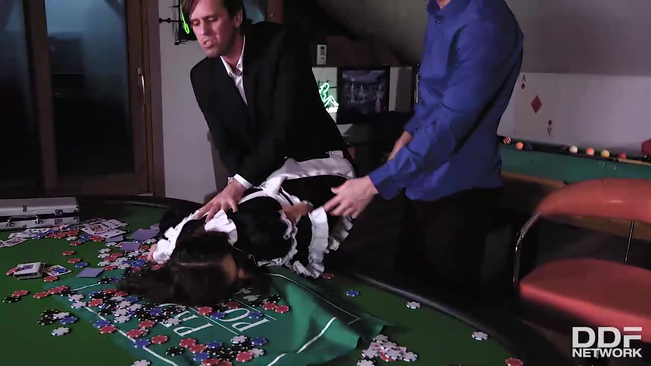 Pool Table Double Penetration - PornWorld