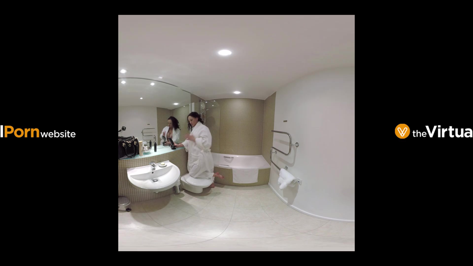 Vickie Powell in Virtual Bathroom Sex - TheVirtualPornWebsite