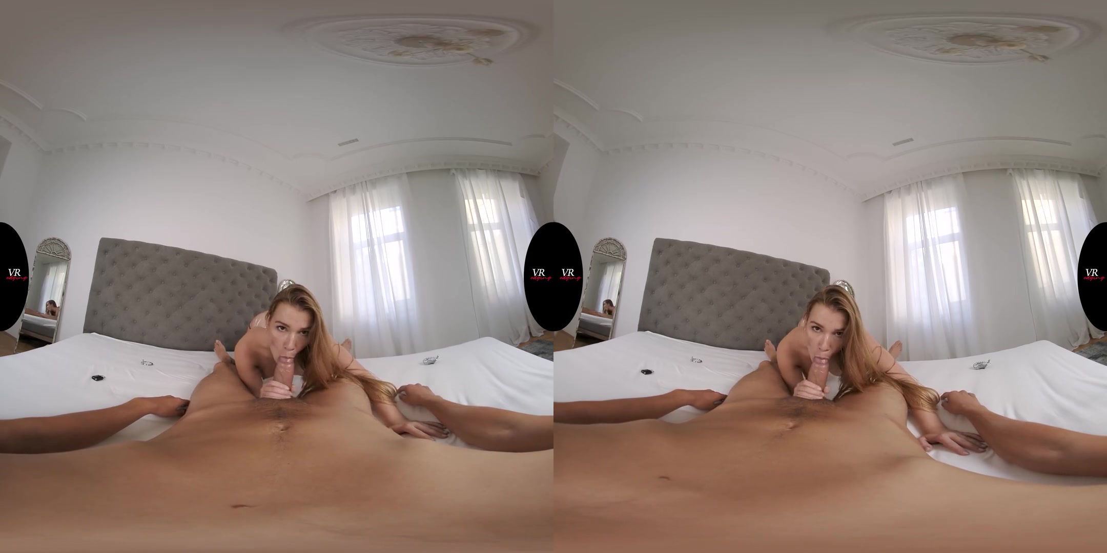 Edged Cum Explosion - Hot Amateur Blowjob VR - SexLikeReal