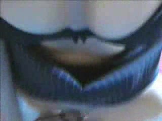 Hot chick in sexy lingerie fucking and sucking
