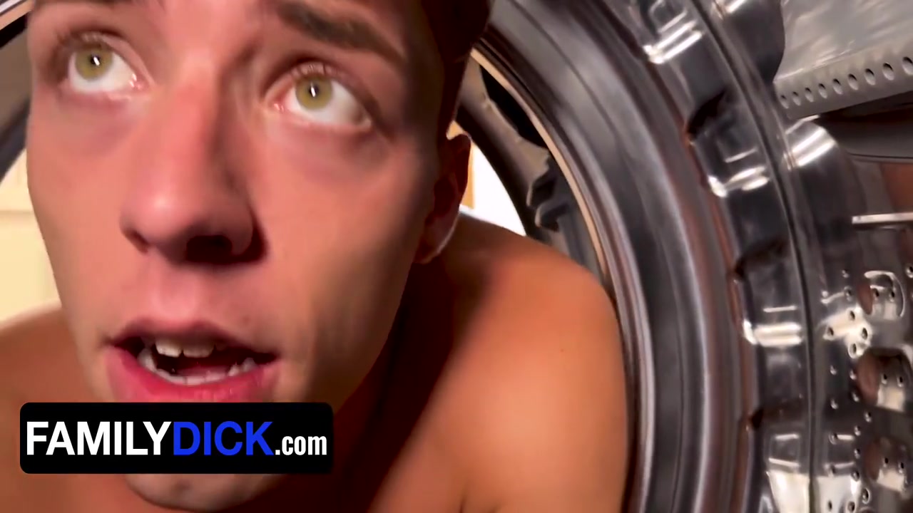 Stuck In The Washing Machine And Fucked By My Dirty Stepdad 17 Min - Jack Valor And Brody Kayman