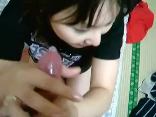 Some passionate blowjob from Japanese cocksucker