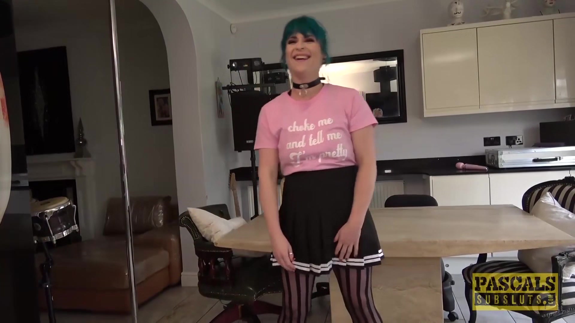 PASCALSSUBSLUTS - Roxxie Sweethart choked and rough fucked