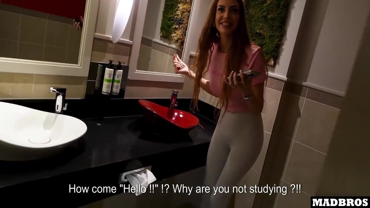 Mr Pover - Friends Belgian Stepsister Gets Fucked Hard Again In Public Restrooms !!!