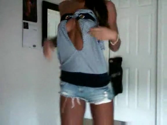 I just asked her to strip her beauties on webcam