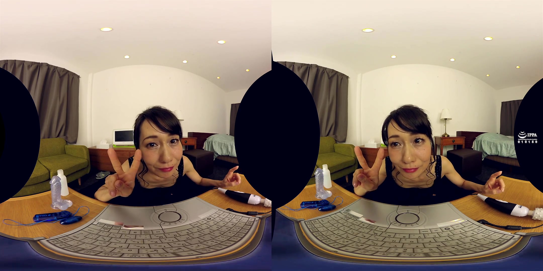 Mari Aso in Mari Asou Mari-san Logs Into Your Private VR Chat 1 - CasanovA