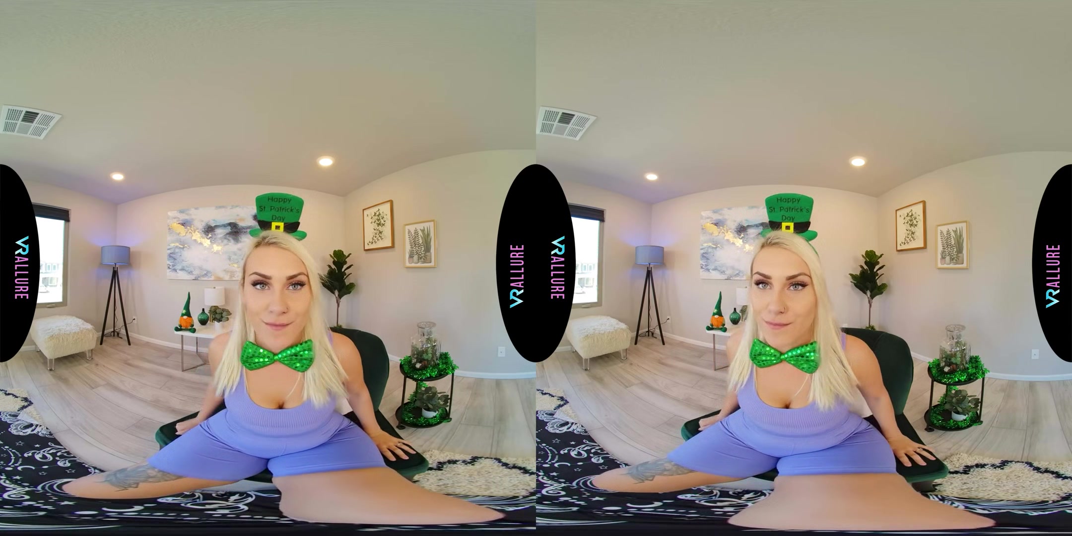 An Irish Lesson - Busty Fit Blonde Solo and Fucking Tommy Torso