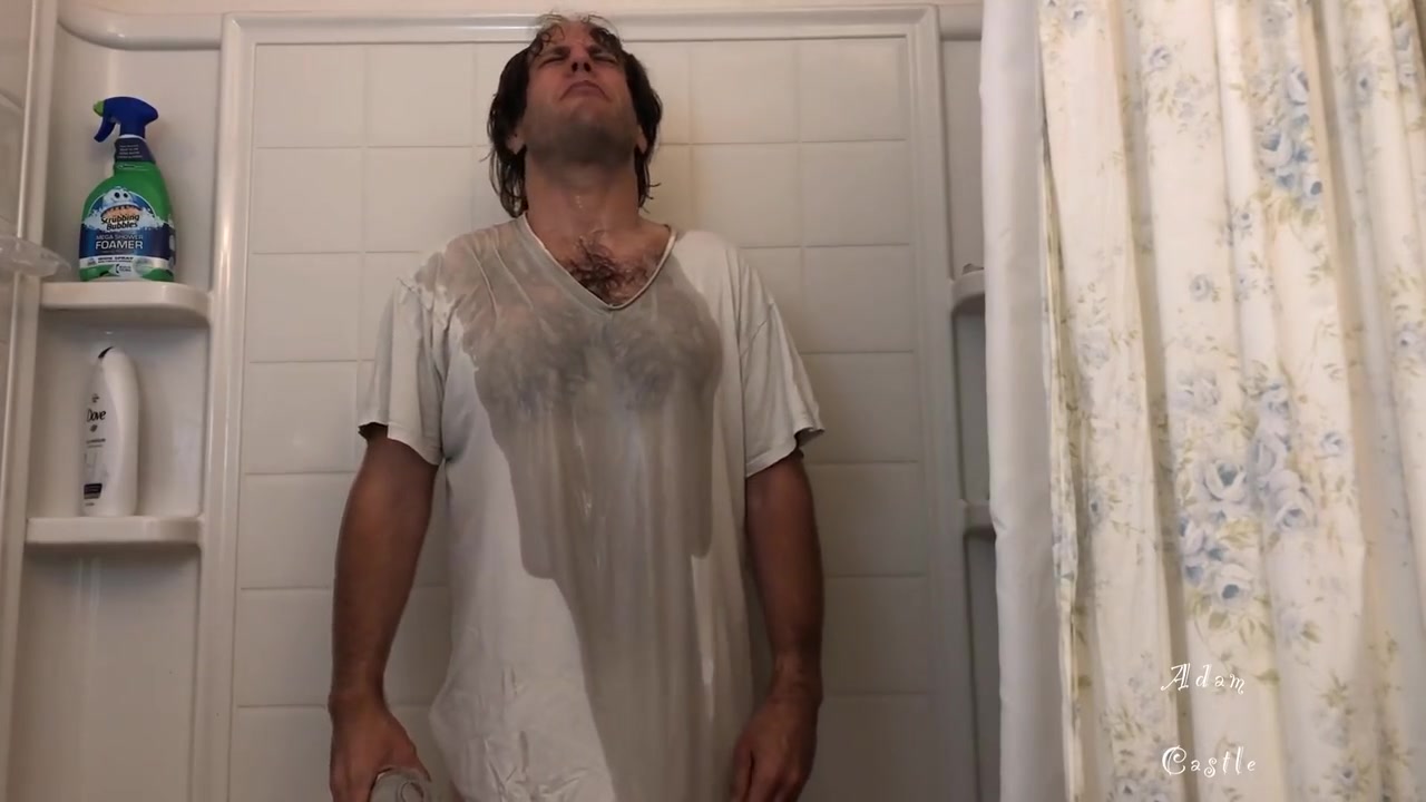 Stud In White Underclothes Piss Splosh