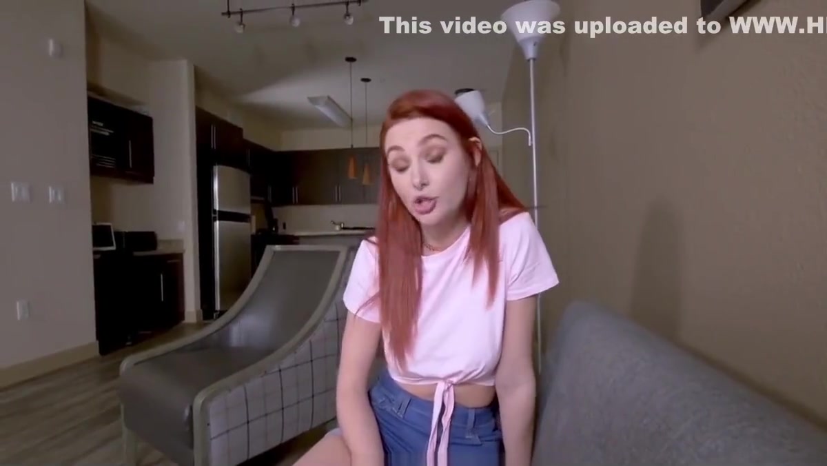 Bratty Redhead teen 18+ Blackmails Her Stepdad to Teach Her Sex