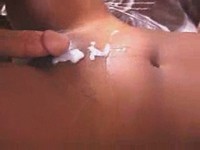 Ebony owned with cum
