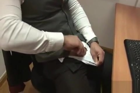 Jerk off in Office