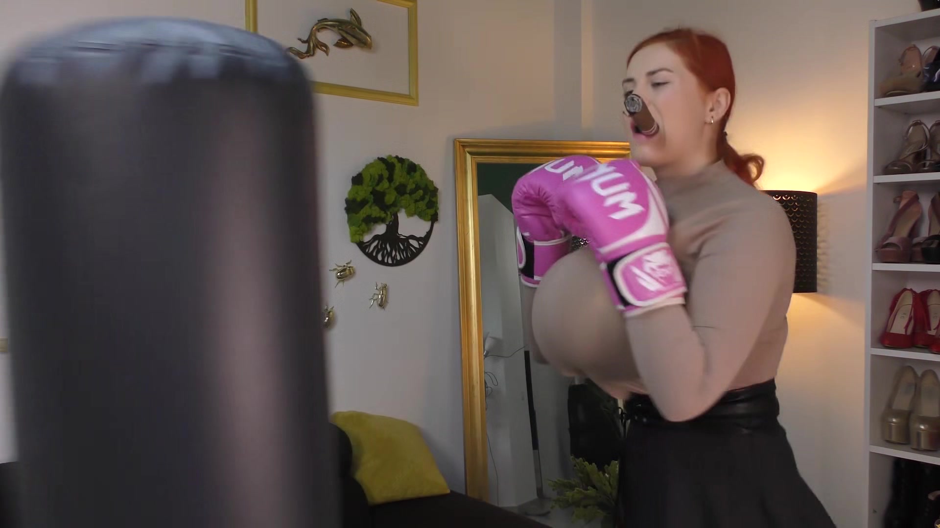 Boxing And Tough Talk - Alexsis Faye