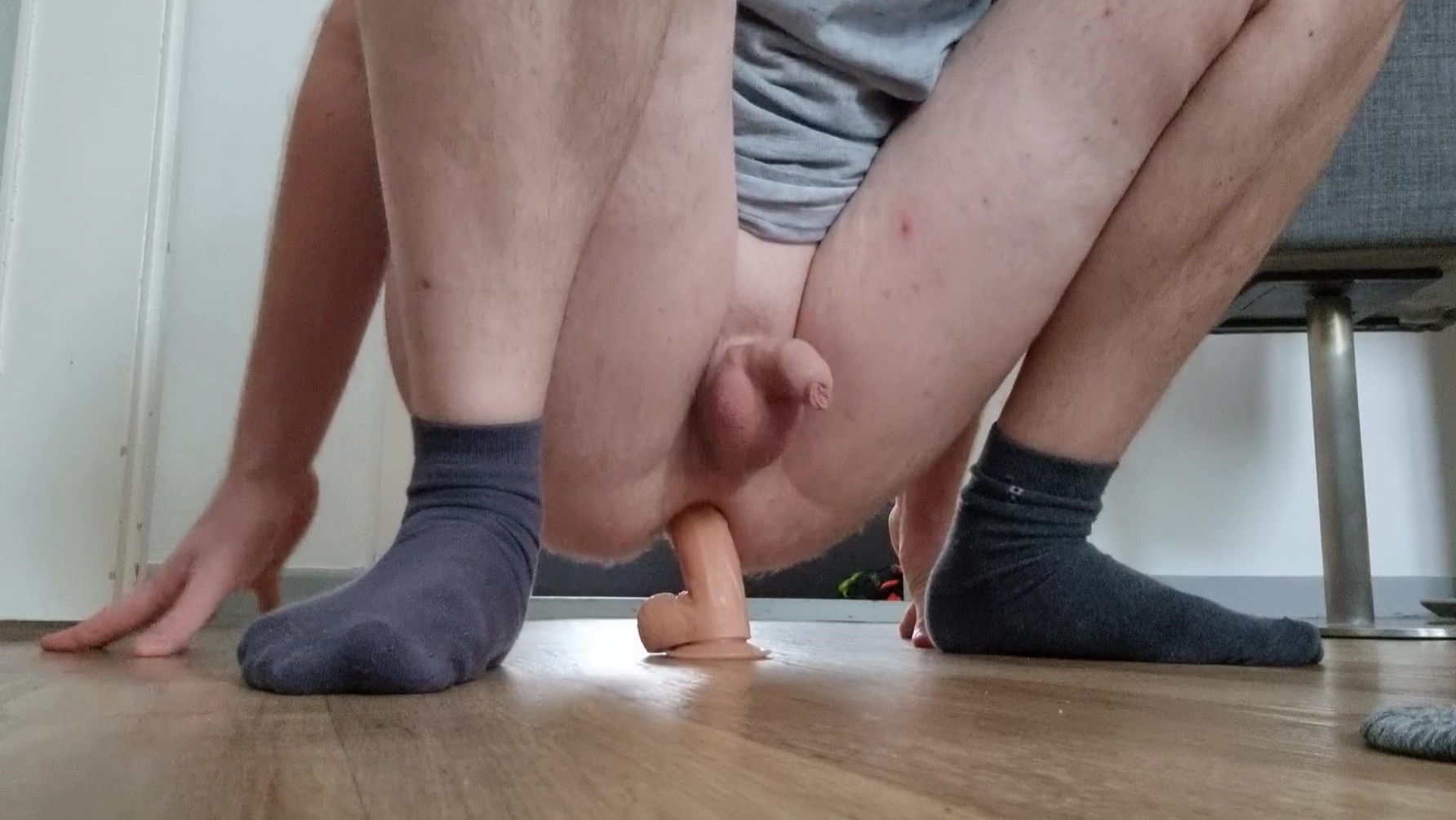 My Boyfriend Fucks With The Dildo With Gay Porn