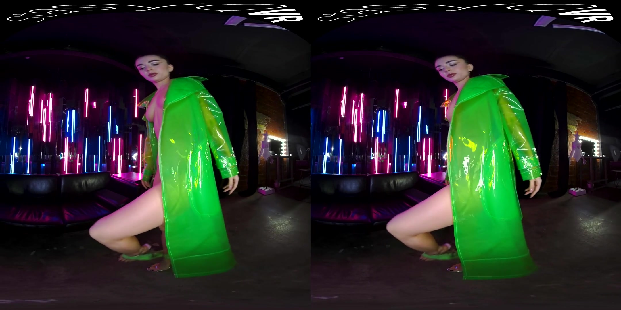 Green with Envy; Incredible Babe Solo Striptease
