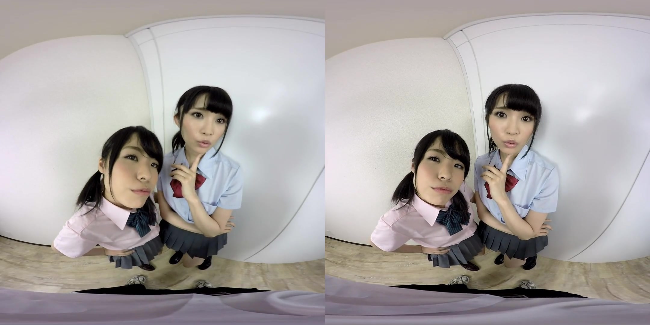 Misato Nonomiya & Mayu Kuyano in Misato Nonomiya, Mayu Koyano Big Butt Secret Threesome - MiluVR