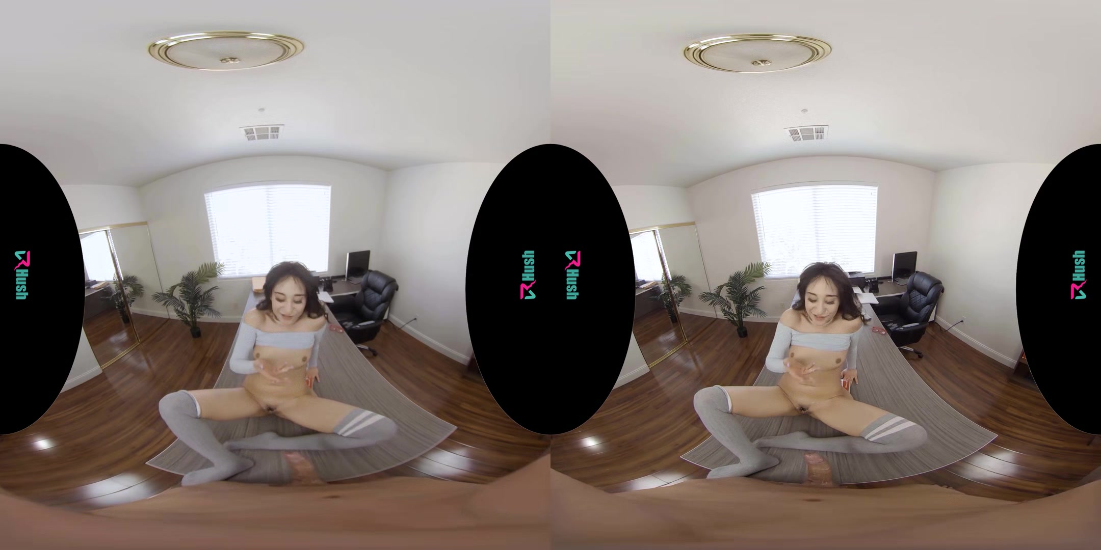 VRHUSH Latina tutor Isabella Nice is craving some cock
