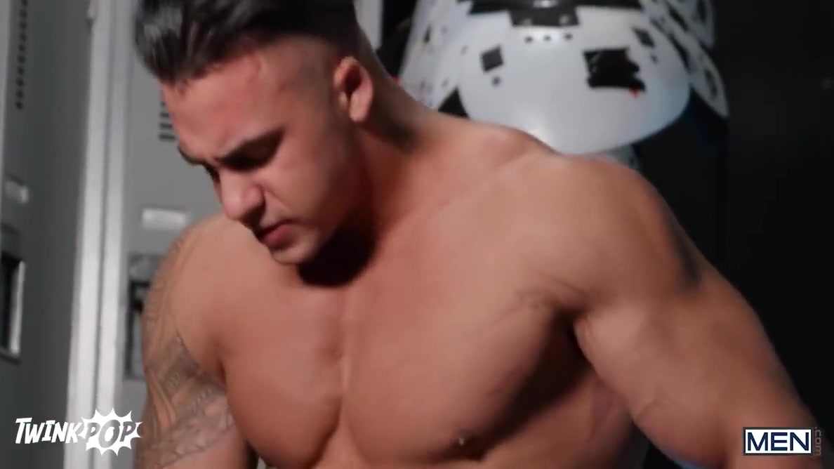 Phillipe Massa - As Musclebound Bodybuilder Strips Down And Towels Off The Sweat From His Ripped Chest After His Worko