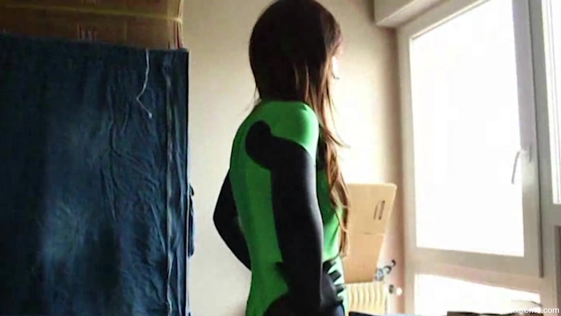 19 Lady Green Lantern Fucked Superheroines Fuck And Suck 1 - Sex Movies Featuring Sexy Tights