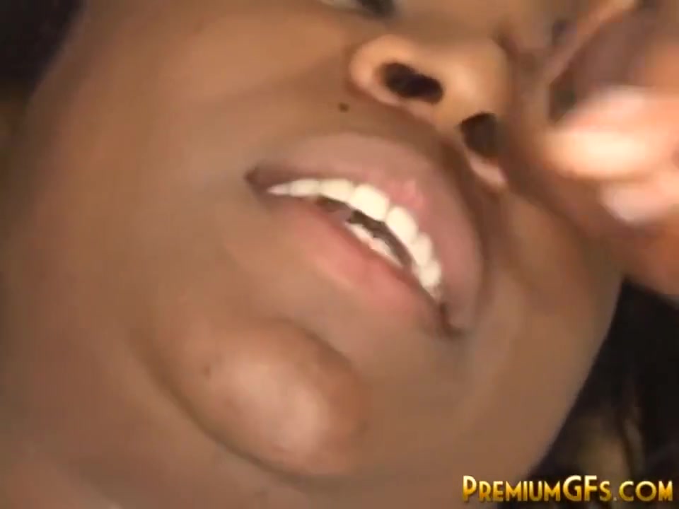 Horny Ebony Slut Fucked In Her Hole