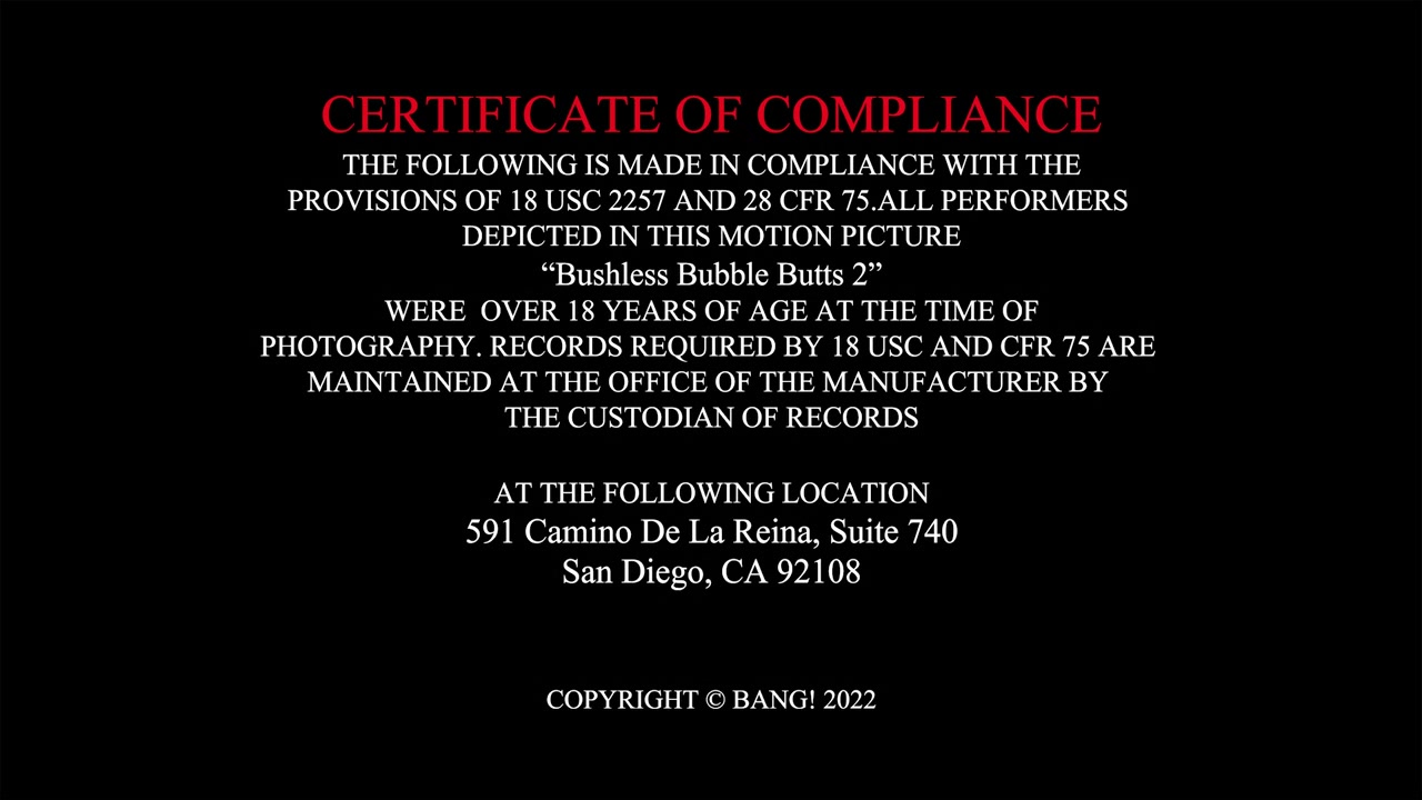 Bushless Bubble Butts 2 2023 - AdultEmpire