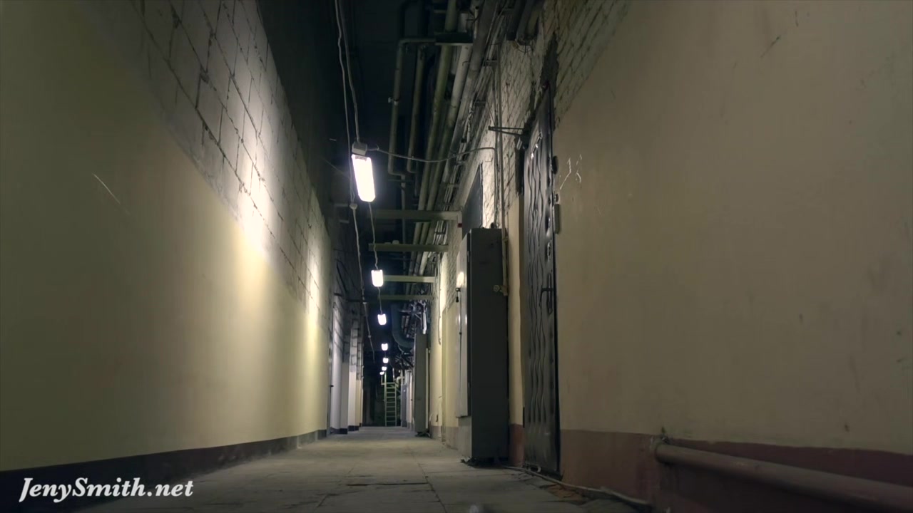 Naked challenge: All alone at factory