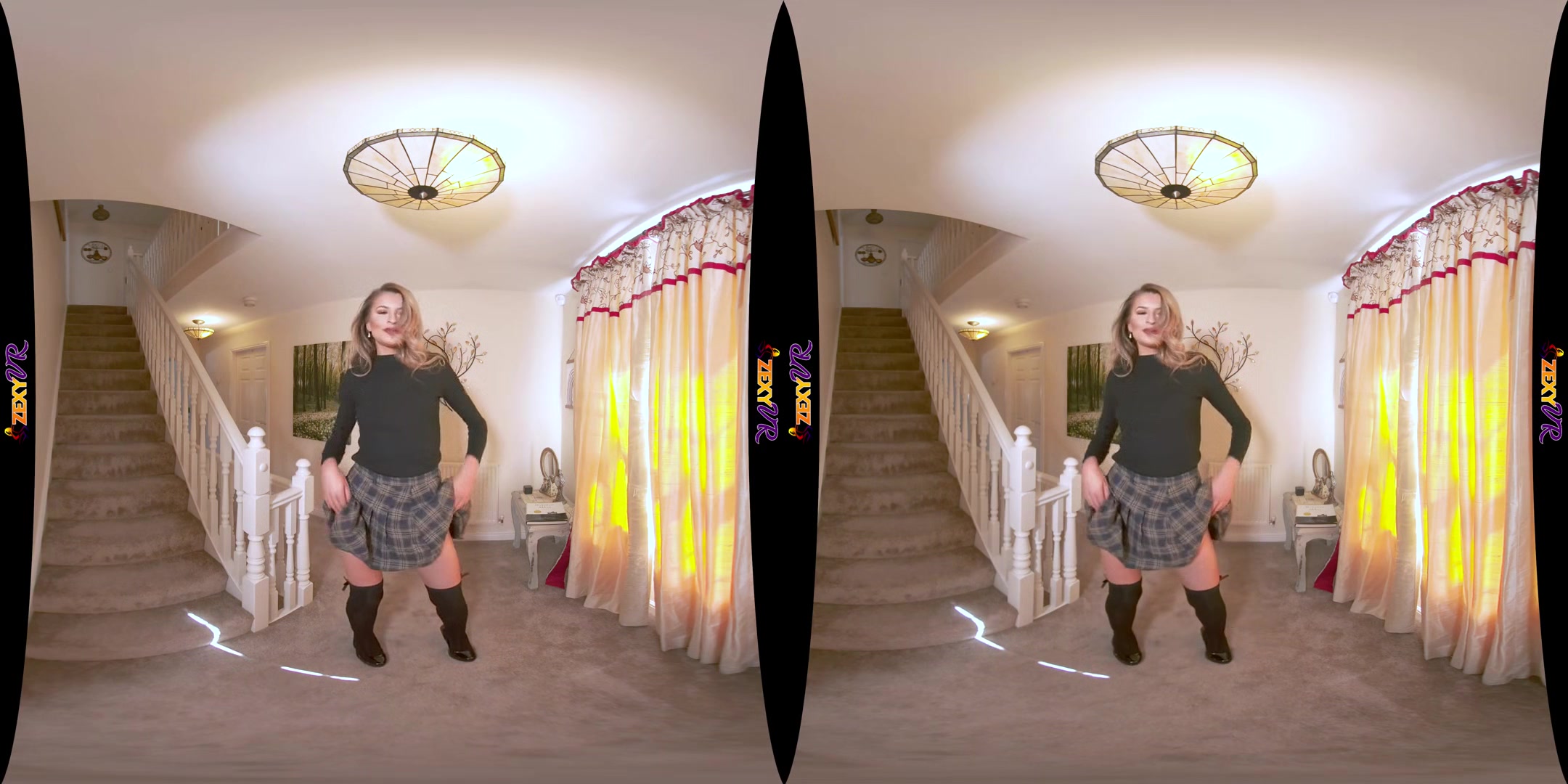 Surprise For You - Beautiful Bianca Striptease - SexLikeReal