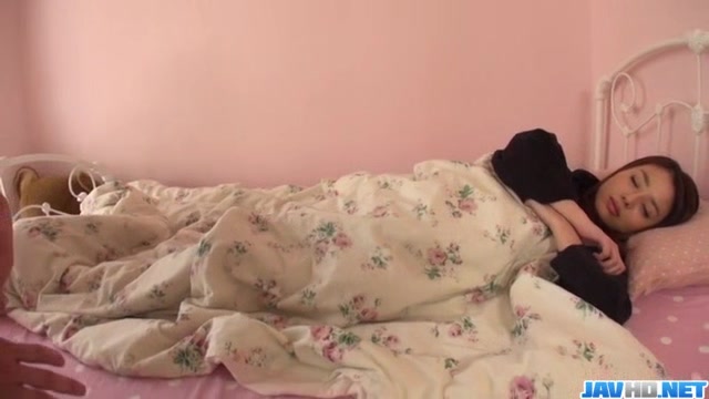Sweet vibrator play in the bedroom with - More at javhd.net