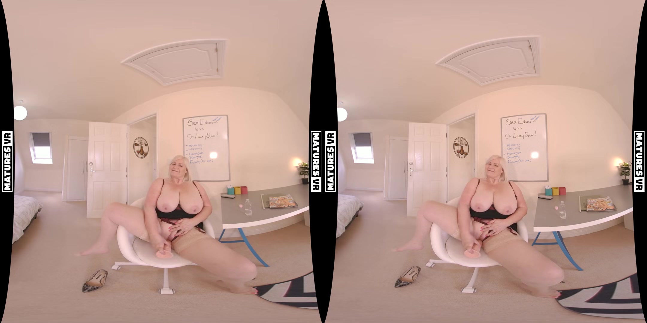 Lacey Starr Sex Education - Big Tits Blonde BBW Mature GILF