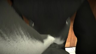Bad wolf fucks his little buddy nicely. Animated by: Taimiressa
