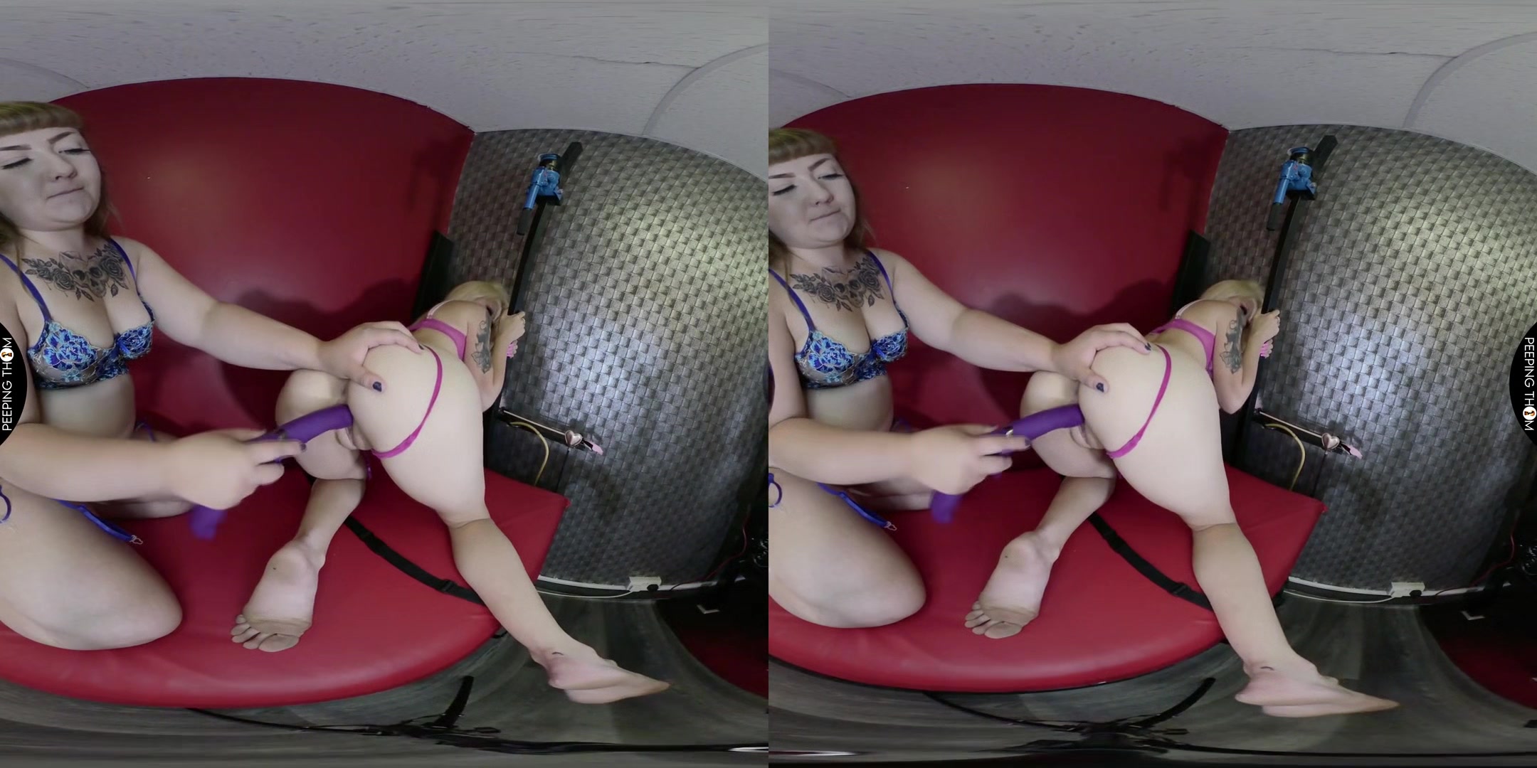 Experimenting - Amateur Lesbians in Lingerie - SexLikeReal