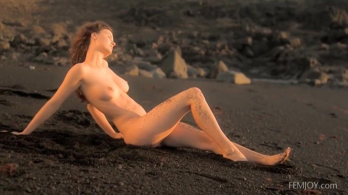 Susann The Mermaid Gets Naked On The Beach