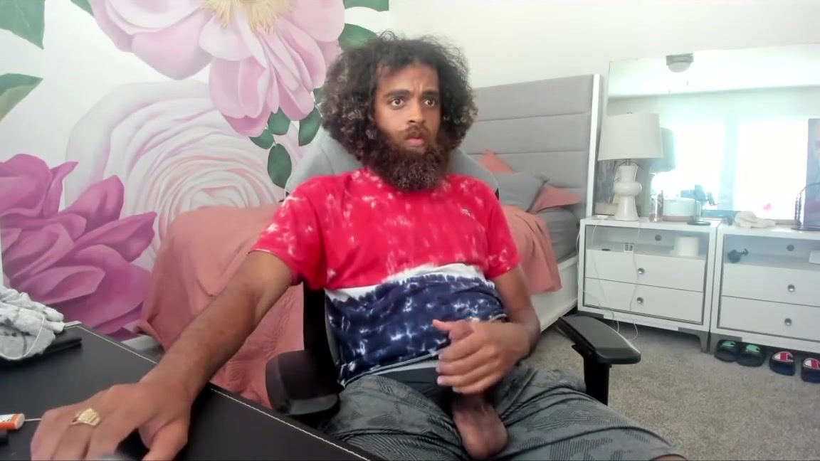 Rock Mercury - Sexy Hot Model Cums From Hairy Cock